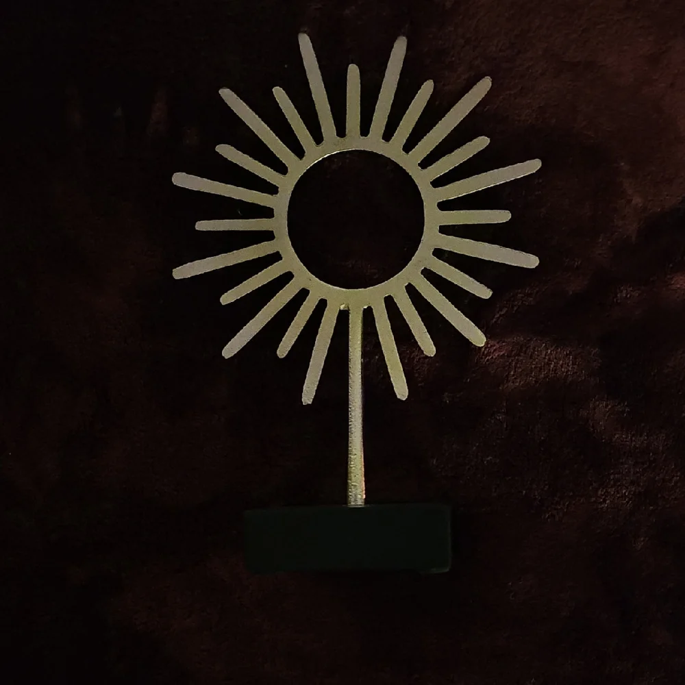 IKEA Gold Sunburst Accent